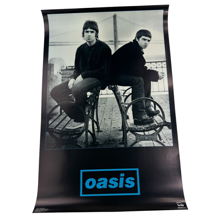 Vintage 1996 Oasis Poster