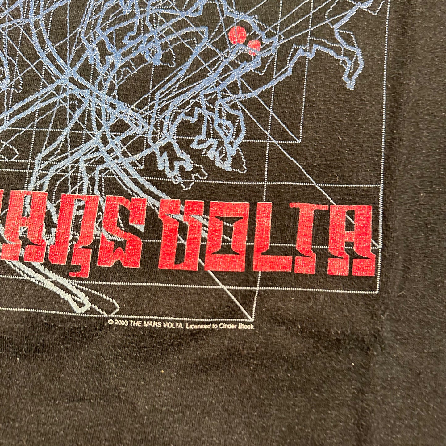 Vintage 2003 The Mars Volta Shirt Small