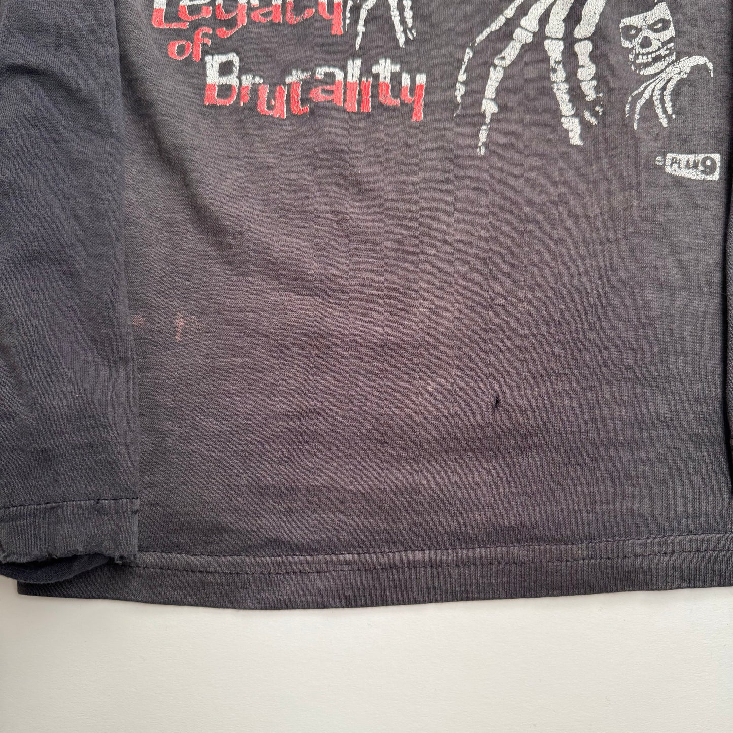 Vintage 80s Misfits Long Sleeve Women’s Shirt Small Legacy Of Brutality