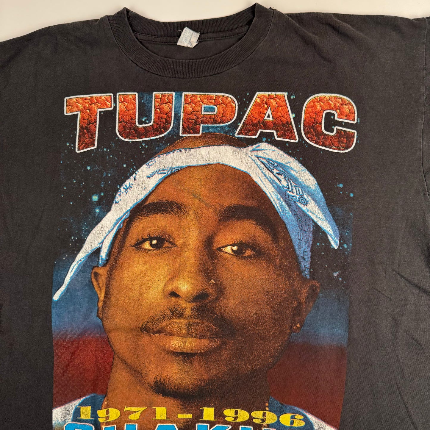Vintage 90s Tupac Shirt XXL Rap Tee Against All Odds