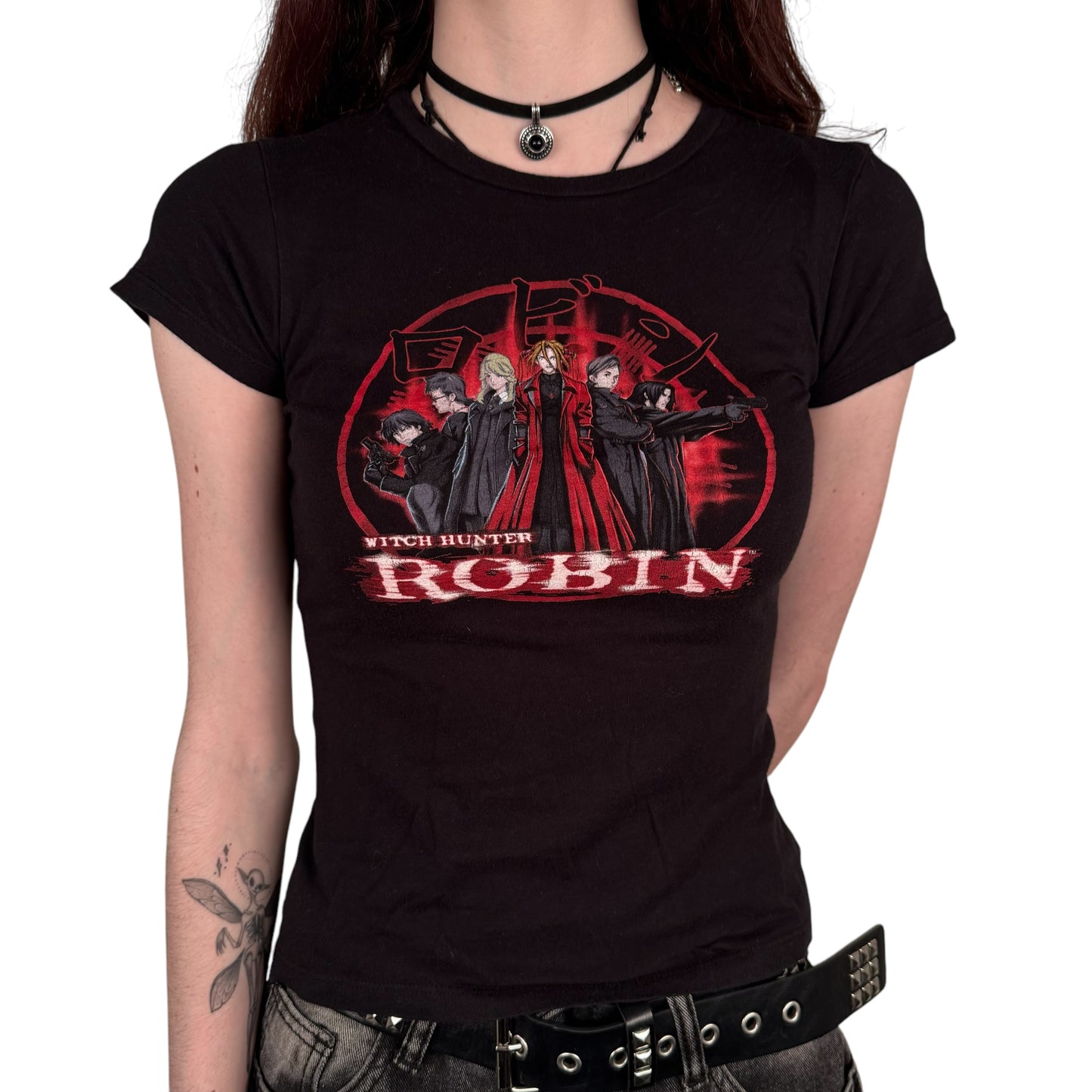 Vintage 2000s Witch Hunter Robin Womens Shirt Medium