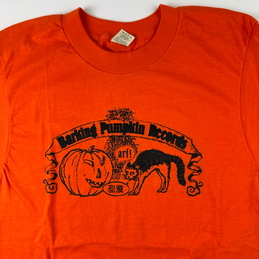 Vintage 80s Barking Pumpkins Records Shirt Medium