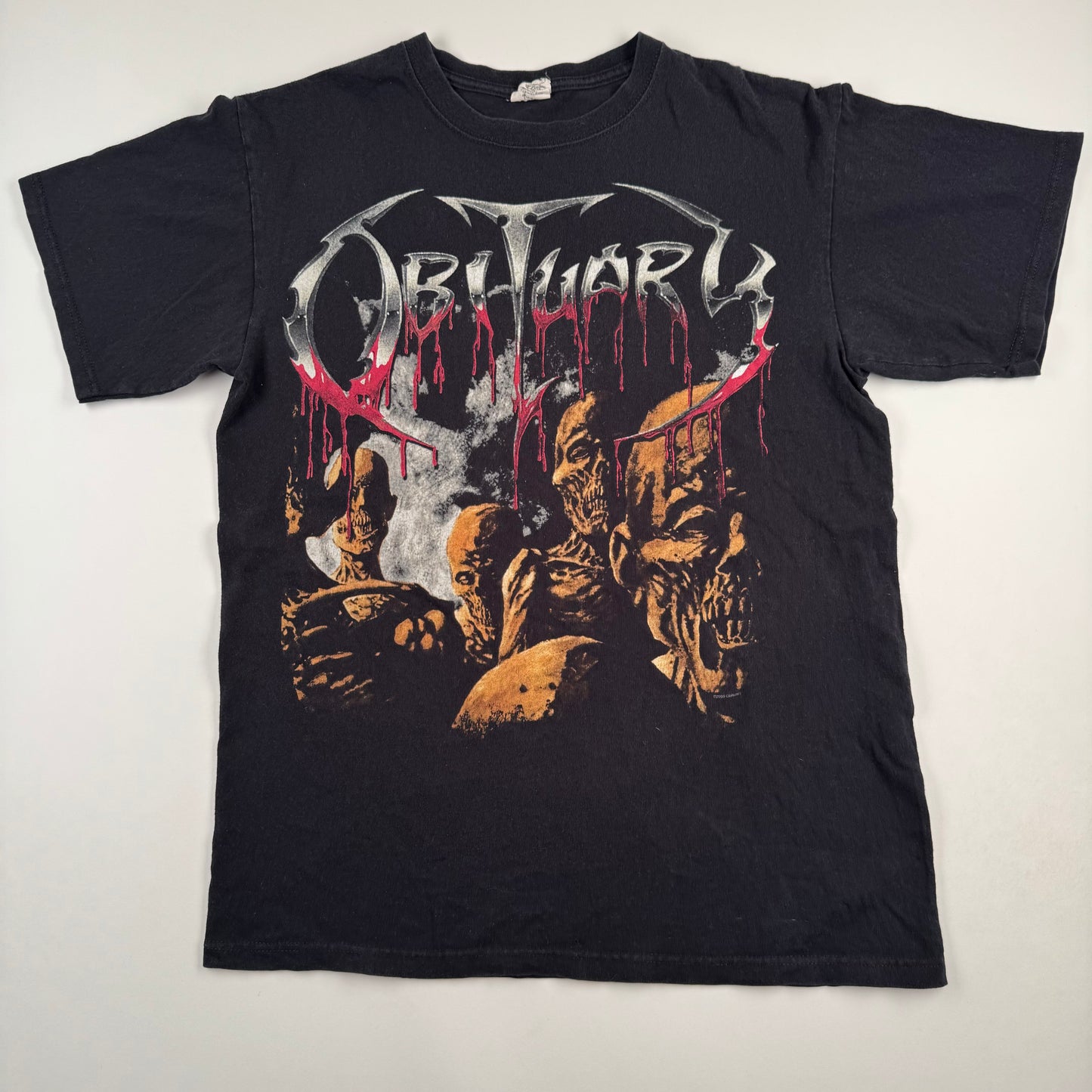 Vintage 2000s Obituary Shirt Medium