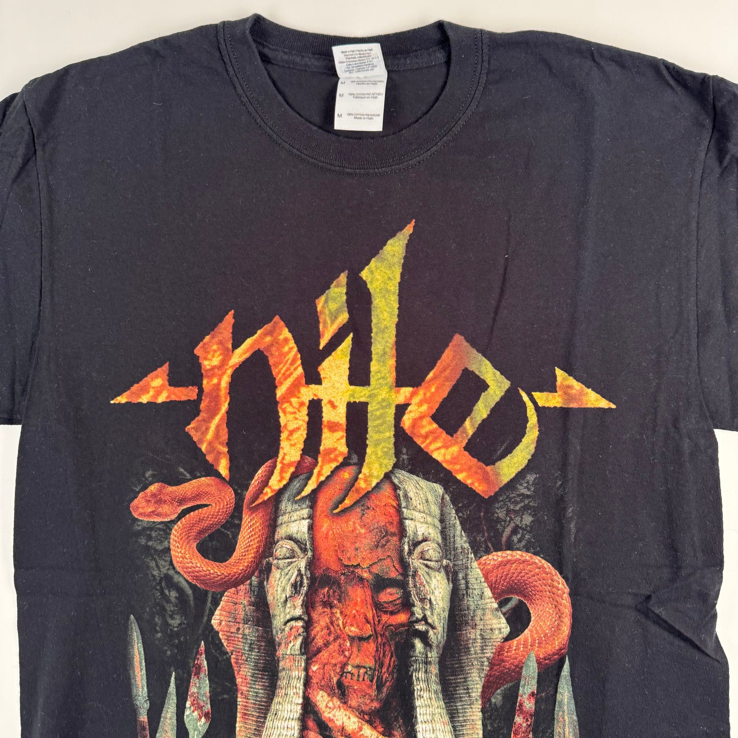 Nile Shirt Medium Black Seeds