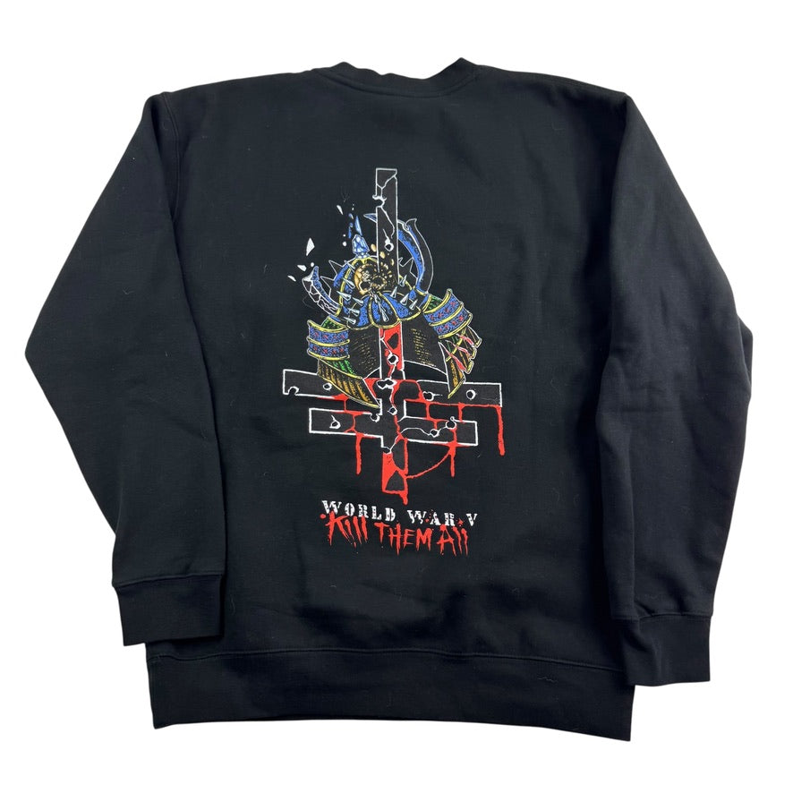 Gods Hate Twitching Tongues Crewneck Sweatshirt Medium