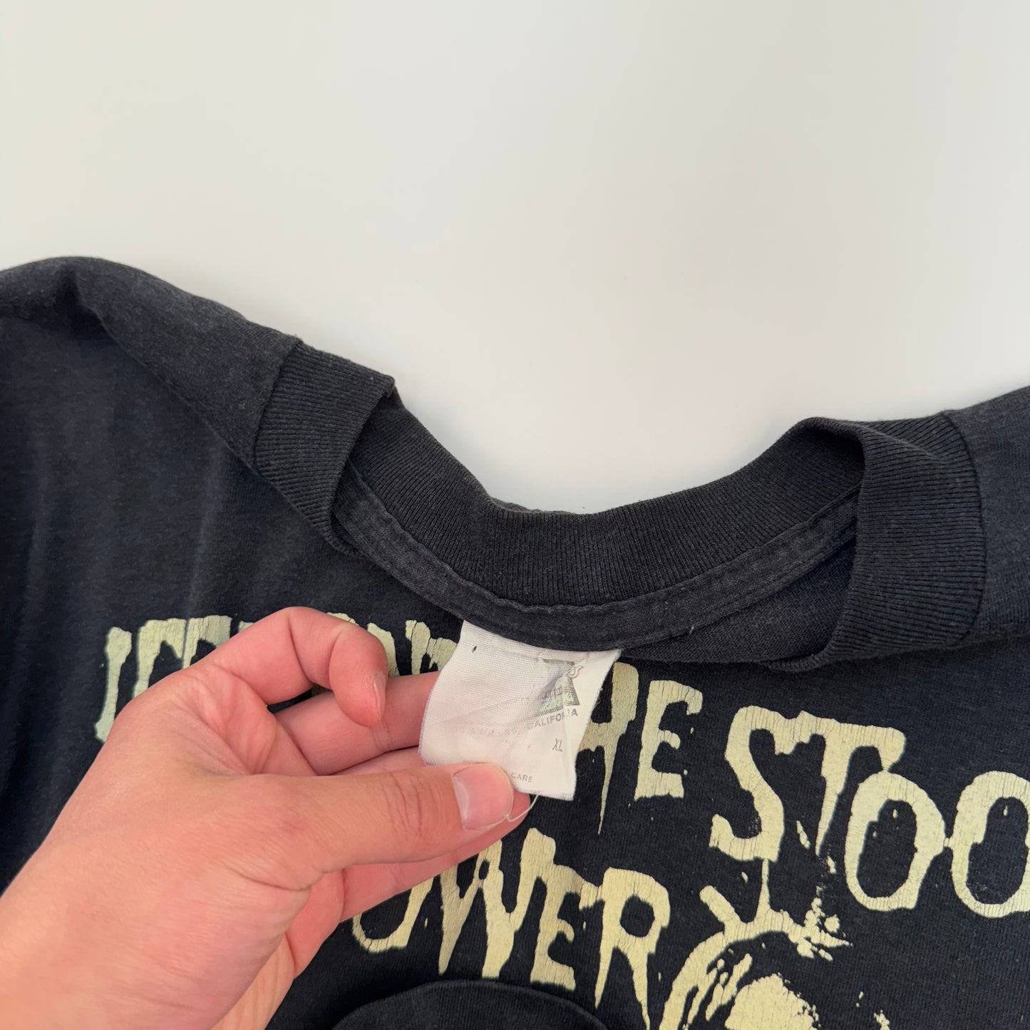 Vintage 80s Iggy And The Stooges Shirt XL Raw Power