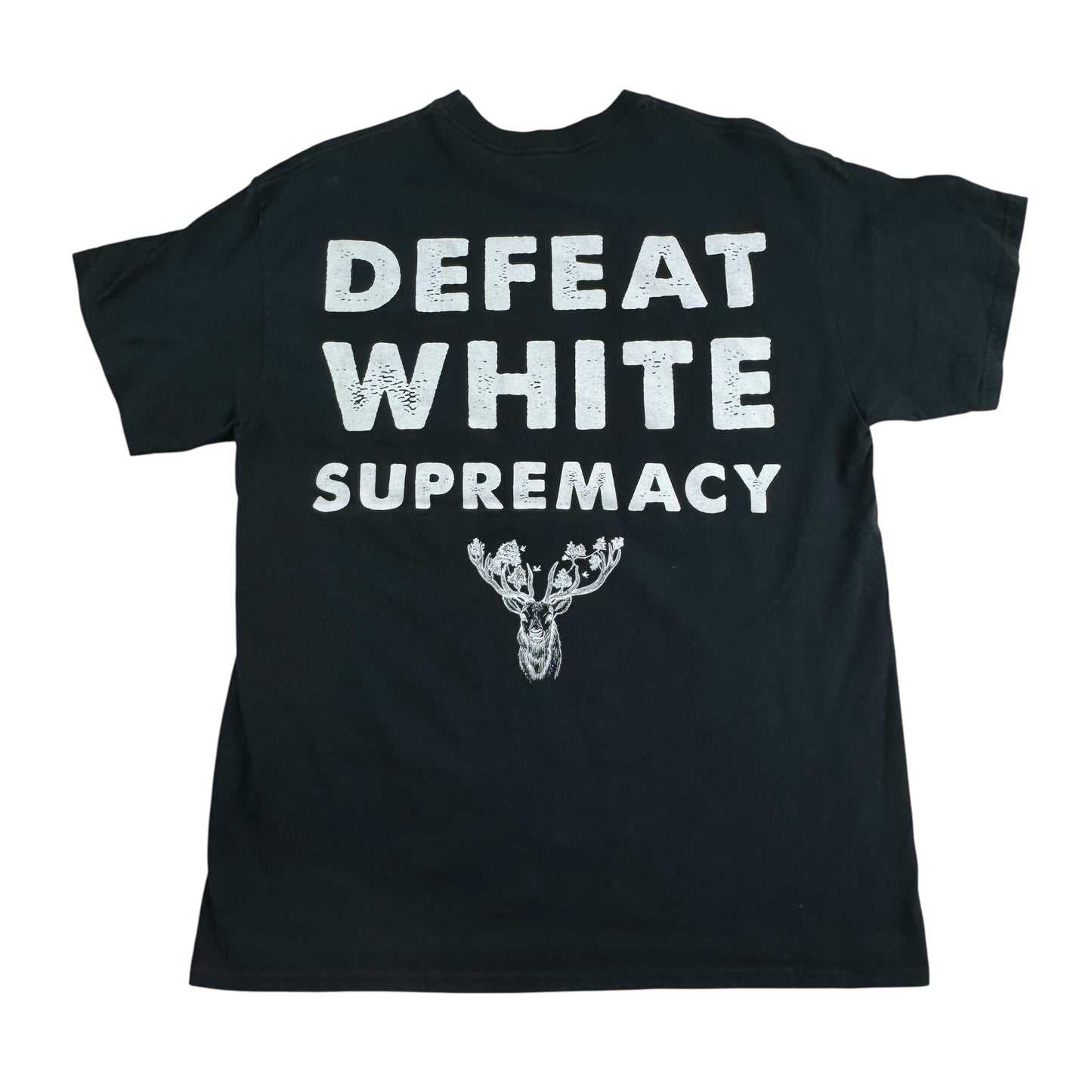 Racetraitor Shirt Large Defeat White Supremacy