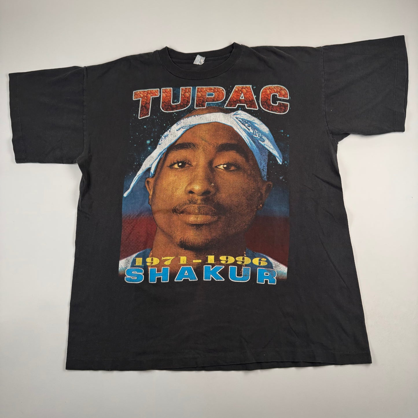 Vintage 90s Tupac Shirt XXL Rap Tee Against All Odds