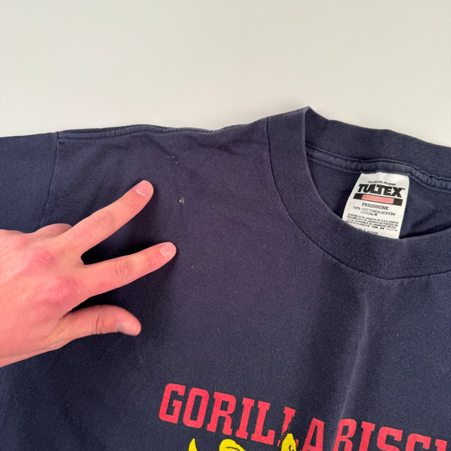 Vintage 90s Gorilla Biscuits Shirt XL Hold Your Ground
