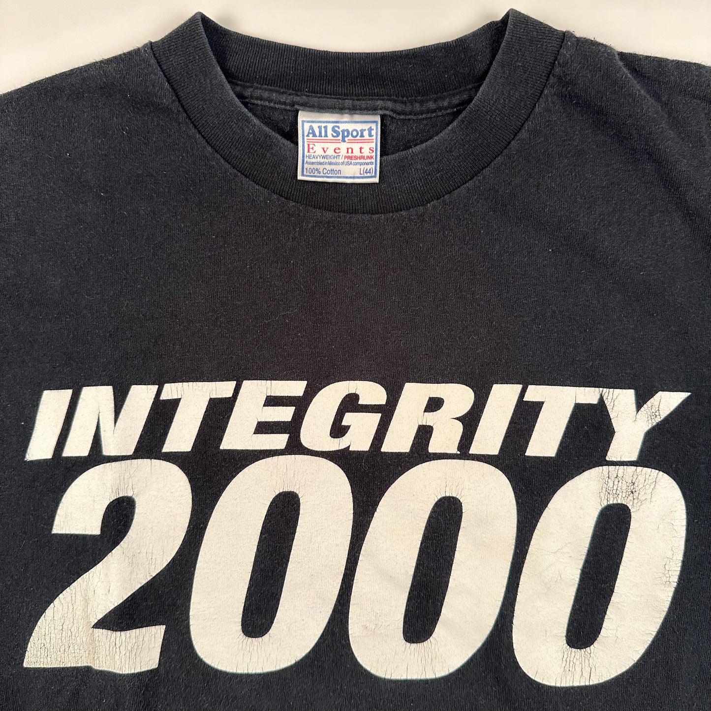 Vintage 2000 Integrity Shirt Large