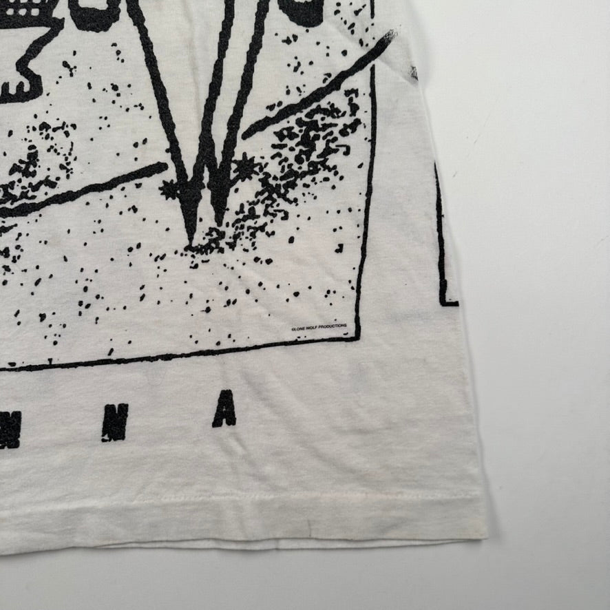 Vintage 1994 ZZ Top Shirt XL All Over Print Antenna