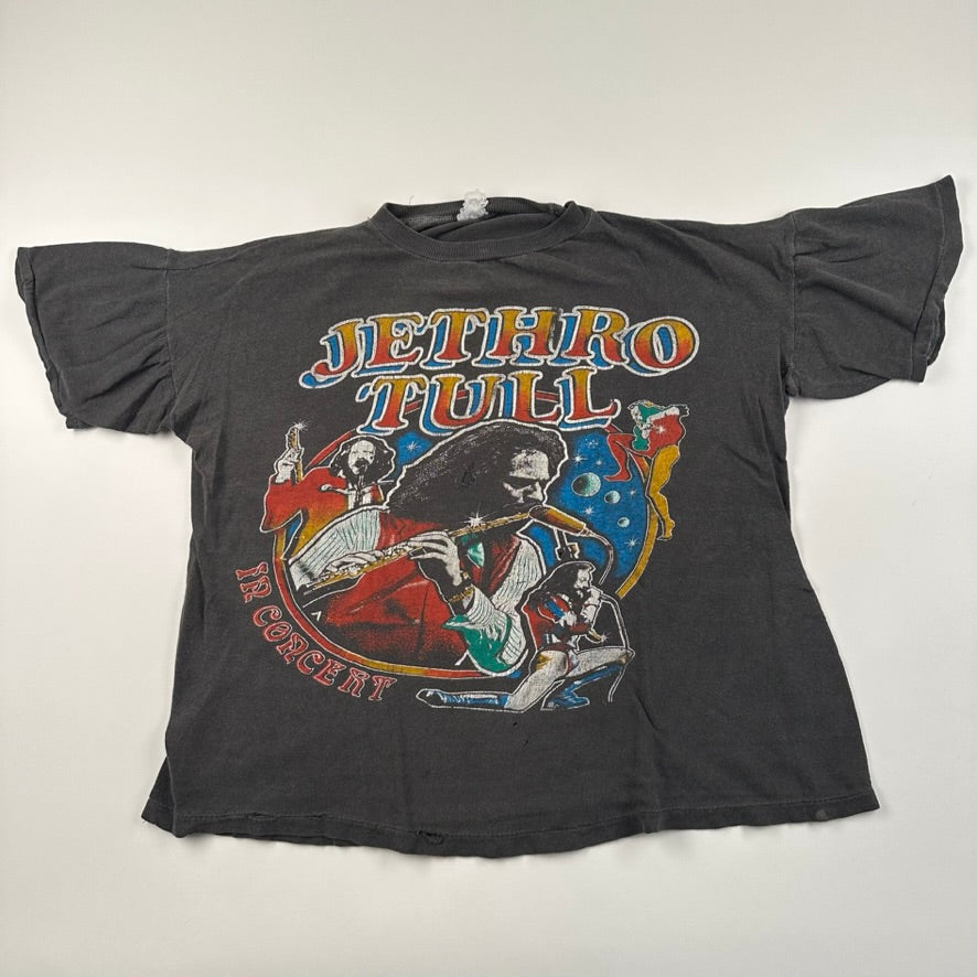 Vintage 70s Jethro Tull Shirt Medium Madd Vintage