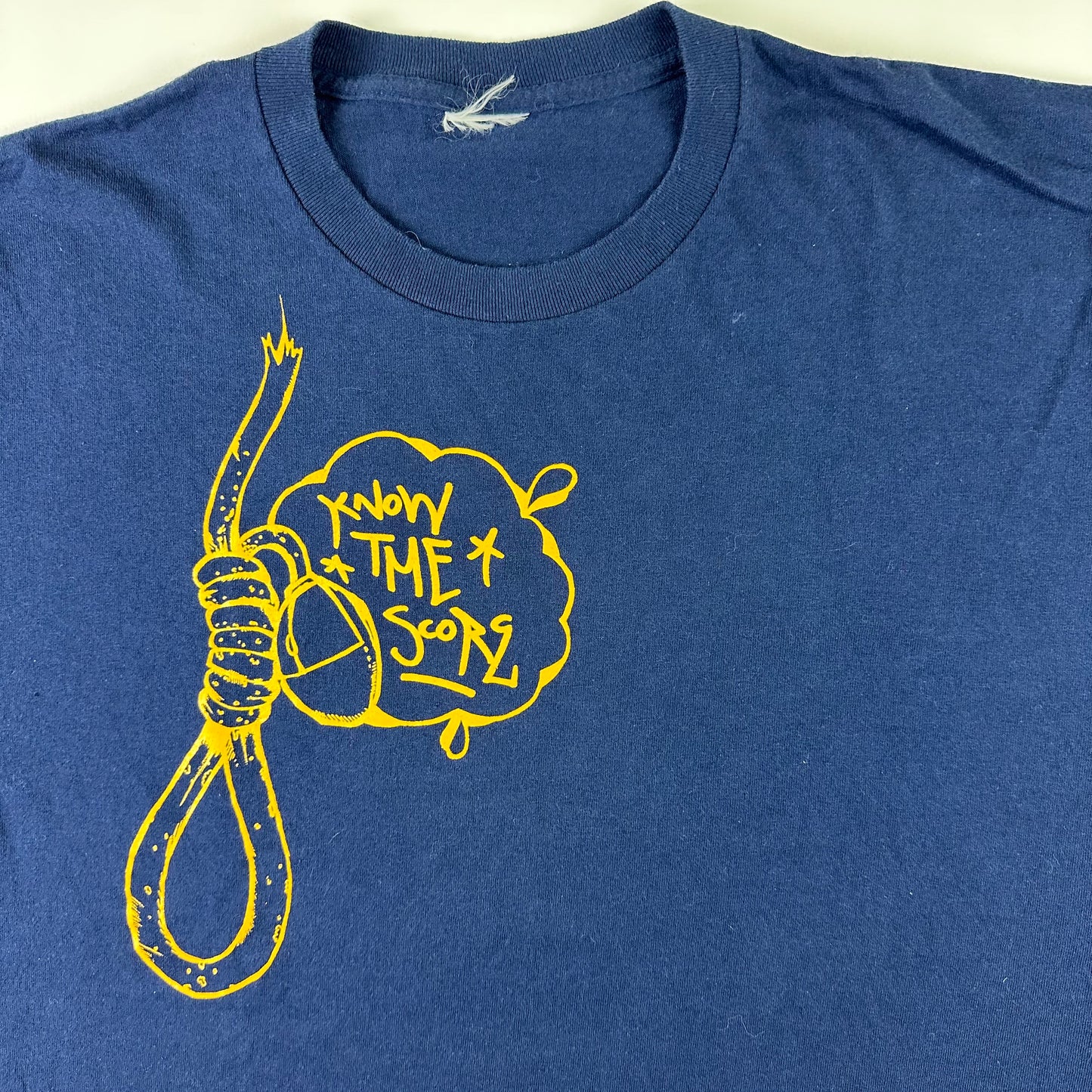Vintage 2000s Know The Score Shirt Large