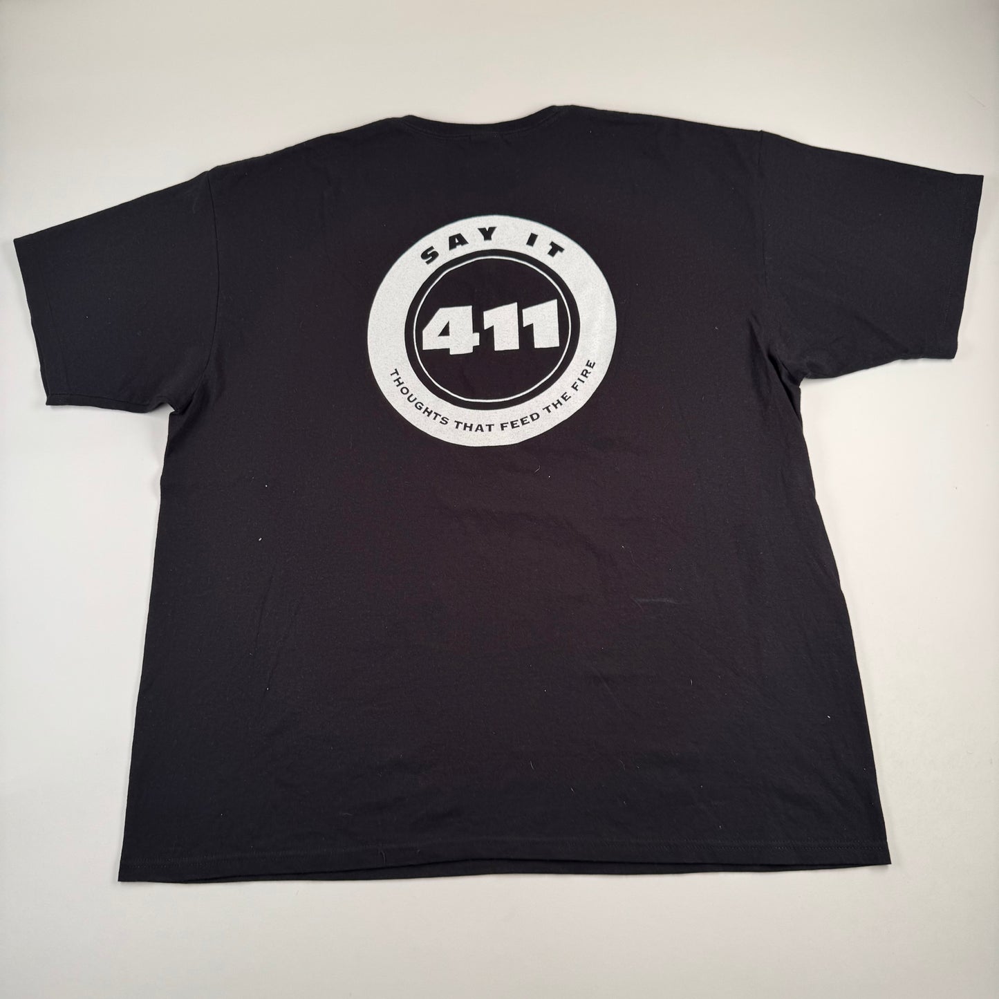 Vintage 2000s 411 Shirt XXL Say It