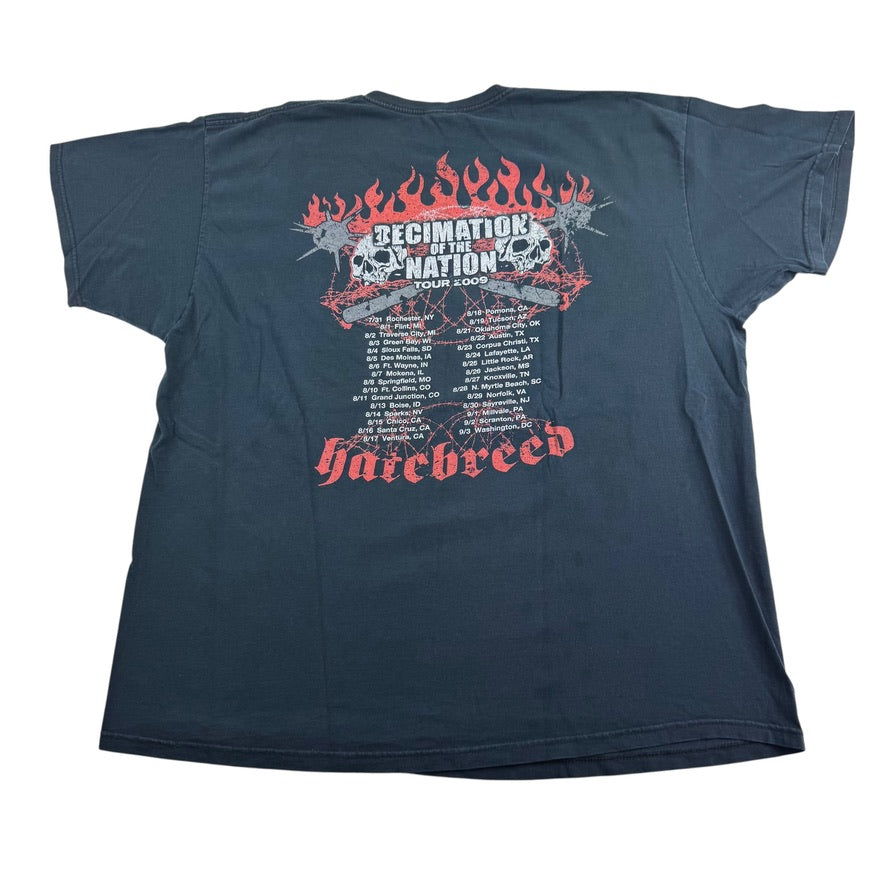 Vintage 2009 Hatebreed Shirt XXL
