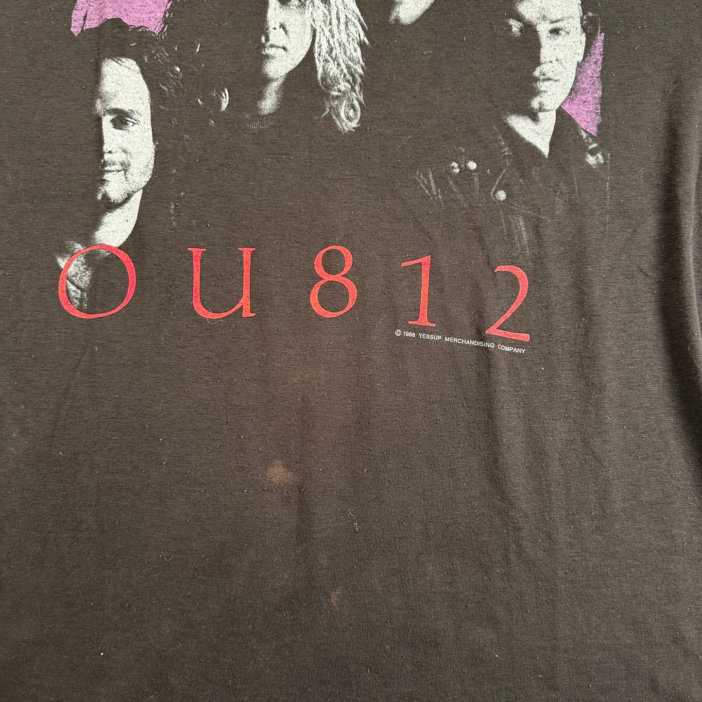 Vintage 1988 Van Halen Shirt XL OU812