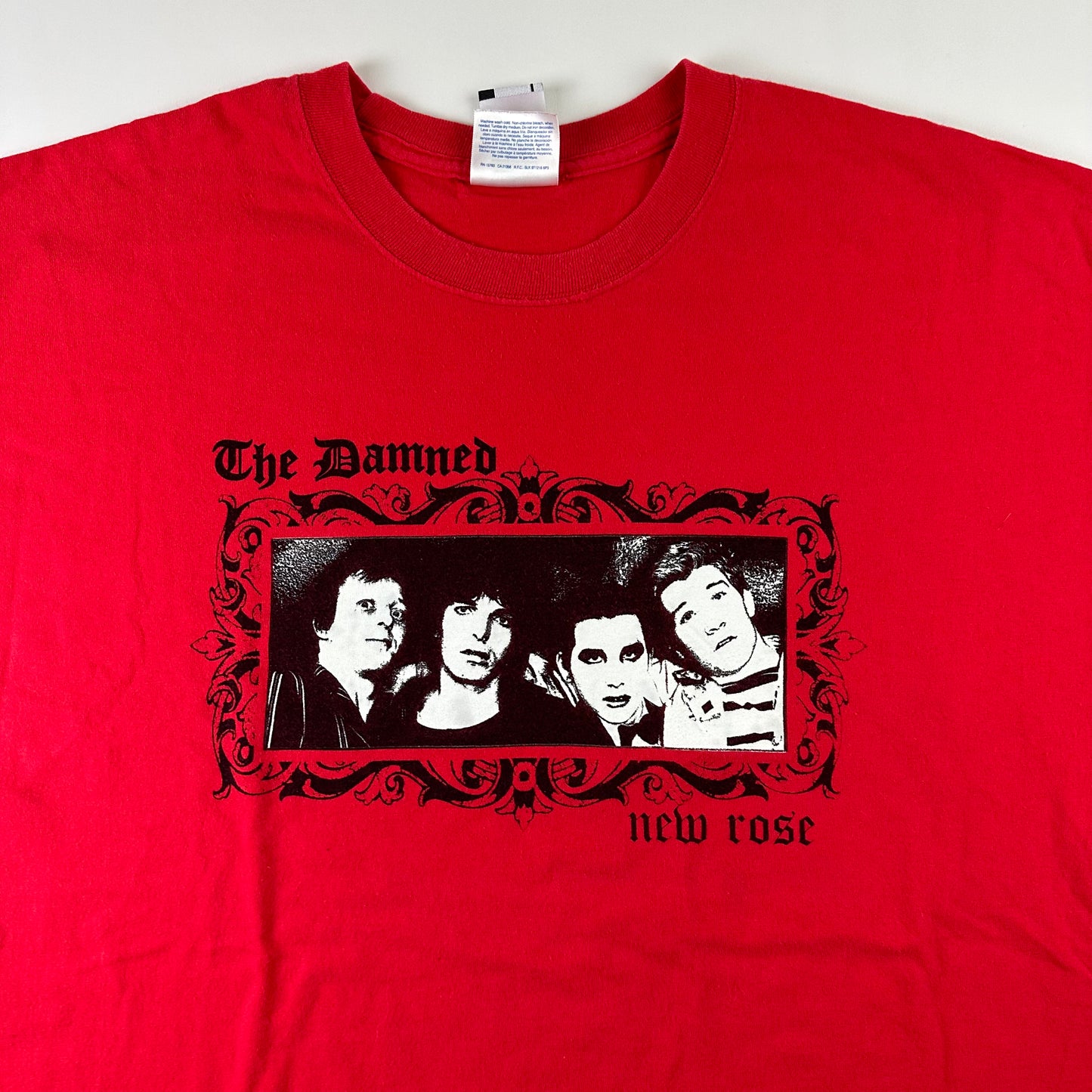 Vintage 2000s The Damned Shirt XL New Rose