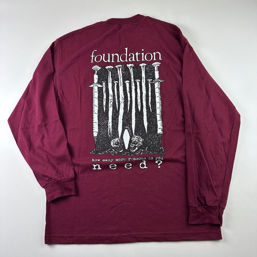 Vintage 2000s Foundation Long Sleeve Shirt Large More Reasons
