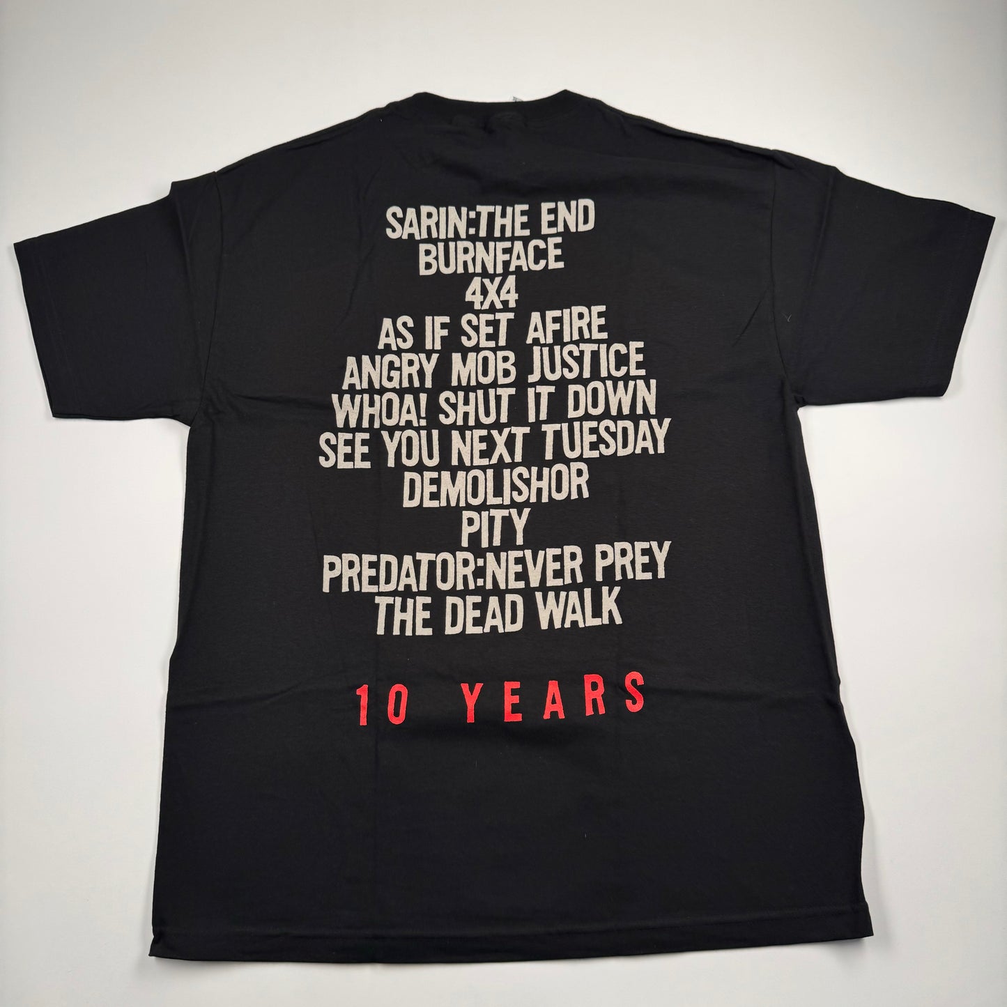 The Acacia Strain Shirt XL 10 Years