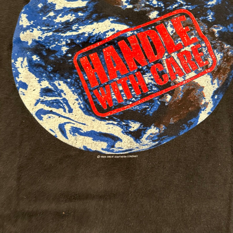 Vintage 1989 Nuclear Assault Shirt XL Handle With Care European Tour
