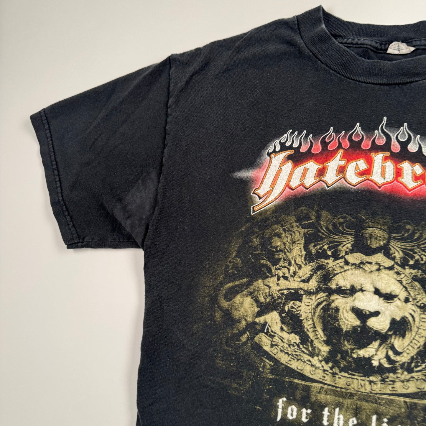 2009 Hatebreed Shirt Small For The Lions