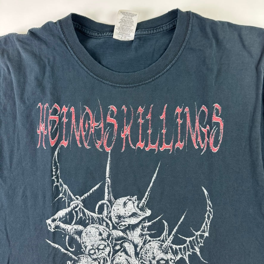 Vintage 2000s Heinous Killings Sleeveless Shirt Large