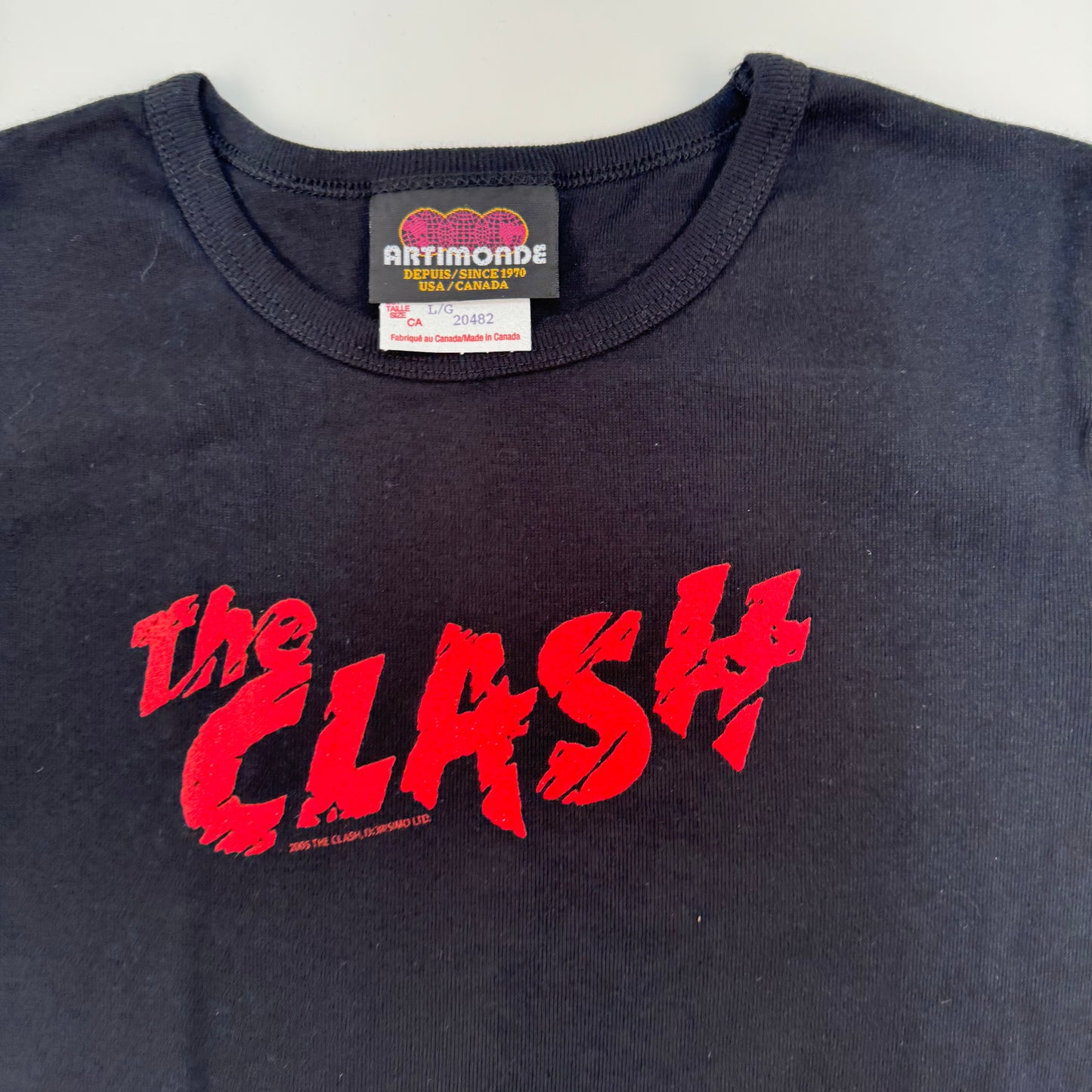 Vintage 2005 The Clash Womens Shirt Large