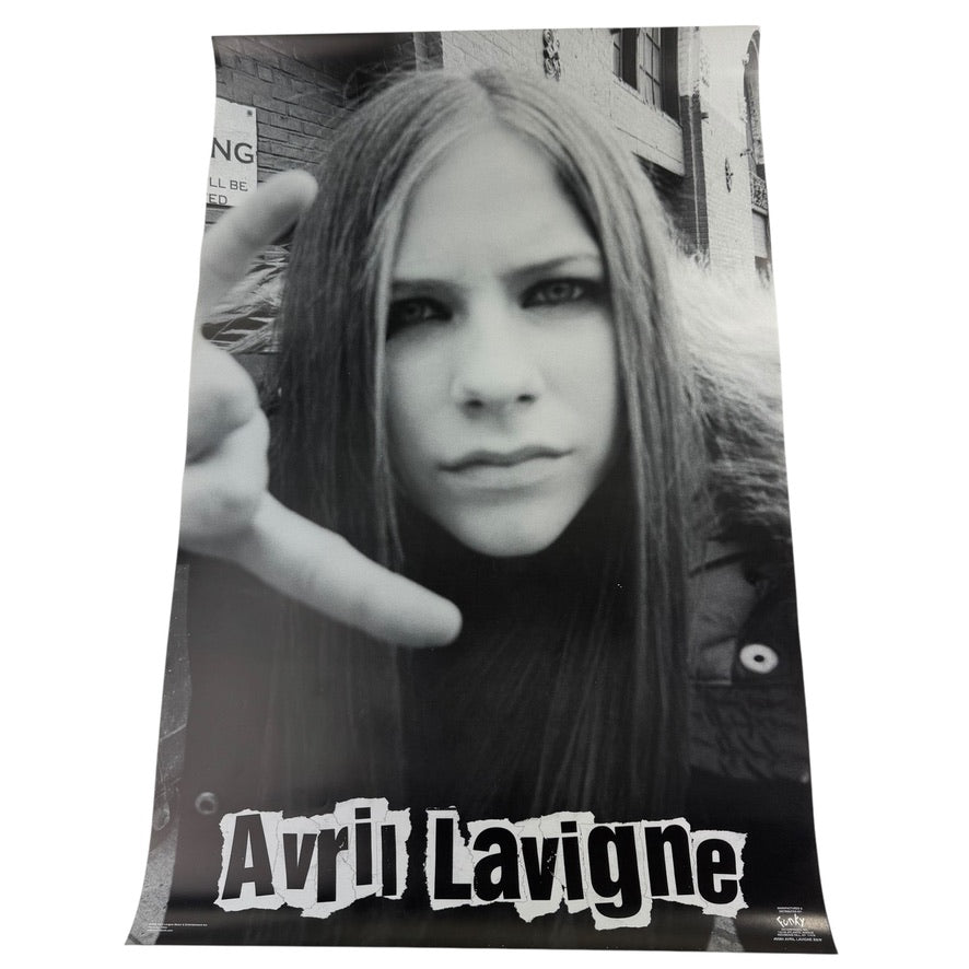 Vintage 2002 Avril Lavinge Poster