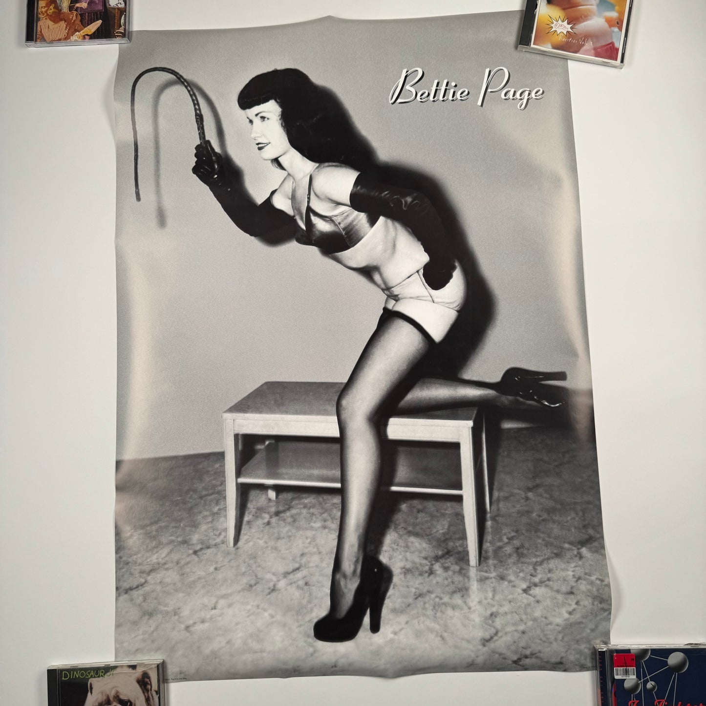 Vintage 90s Bettie Page Poster