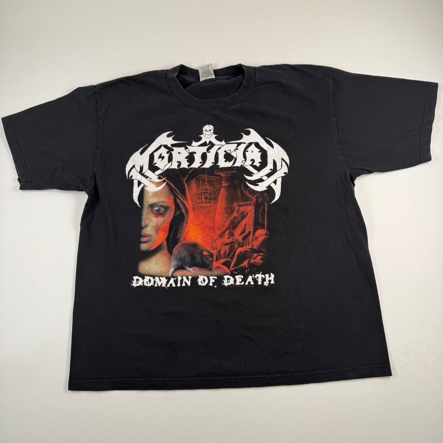 Vintage 2000 Mortician Shirt XL Domain Of Death