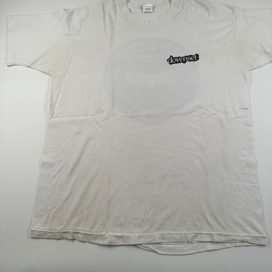 Vintage 90s Downset Shirt XL Los Angeles Hardcore