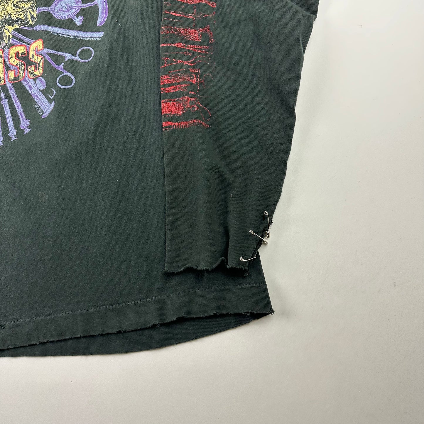 Vintage 1992 Carcass Long Sleeve Shirt Large