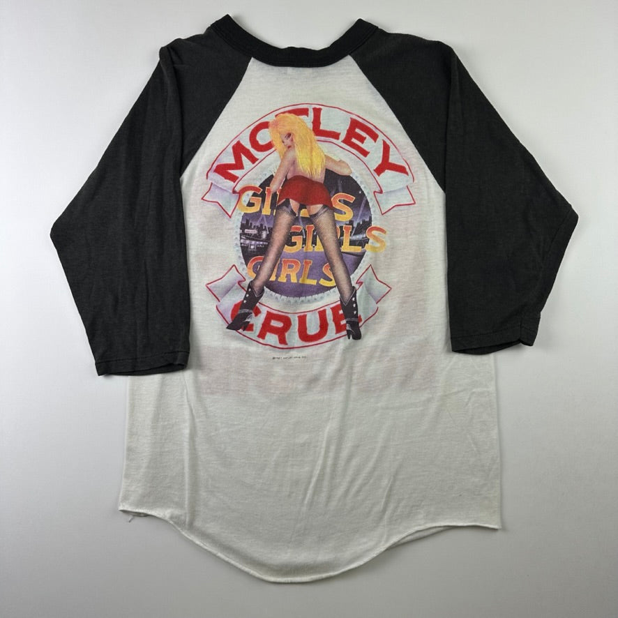 Vintage 1987 Motley Crue Shirt XL Bad Boy Boogie