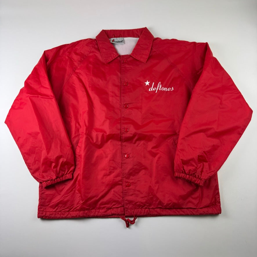 Vintage 2000s Deftones Windbreaker XL White Pony