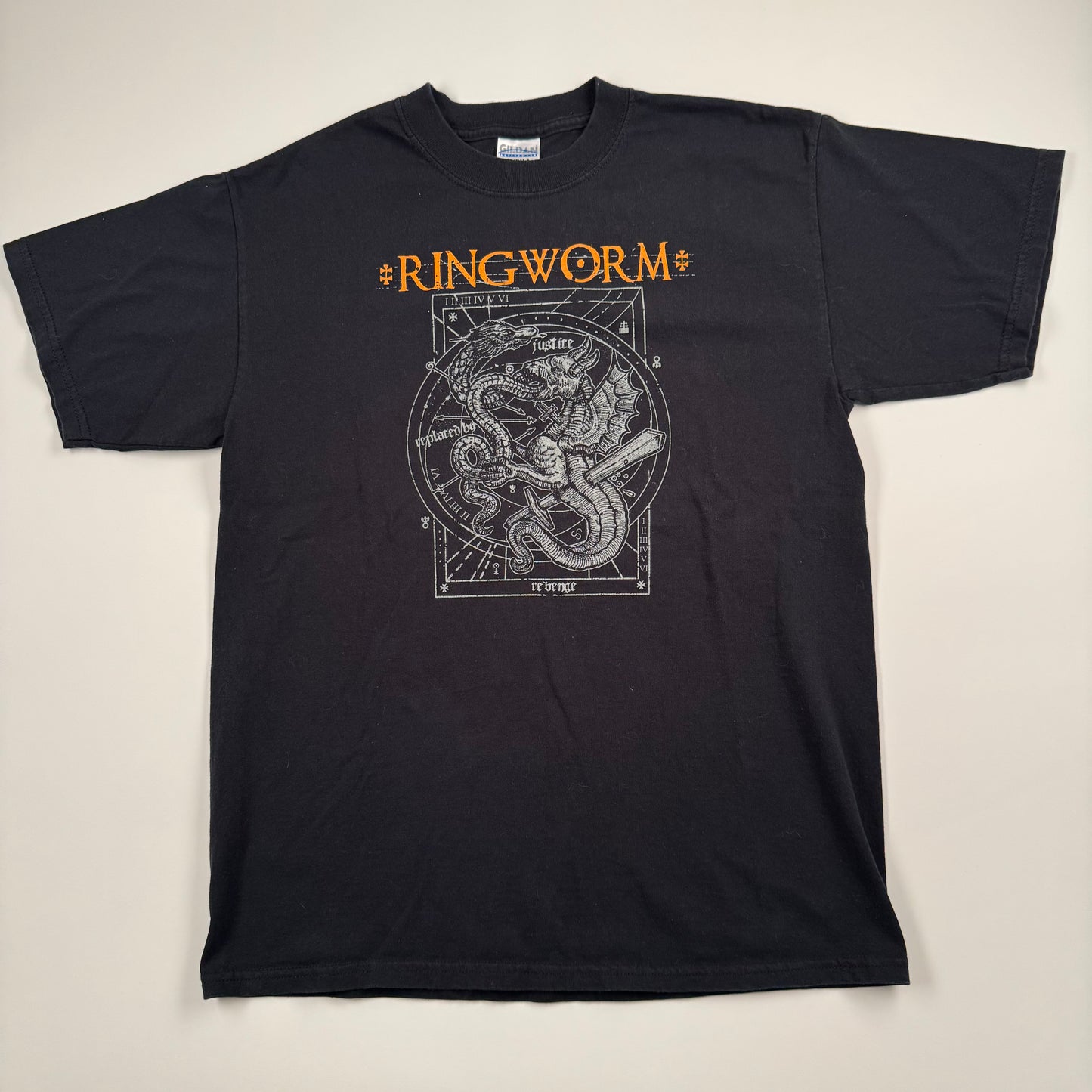 Vintage 2000s Ringworm Shirt Medium