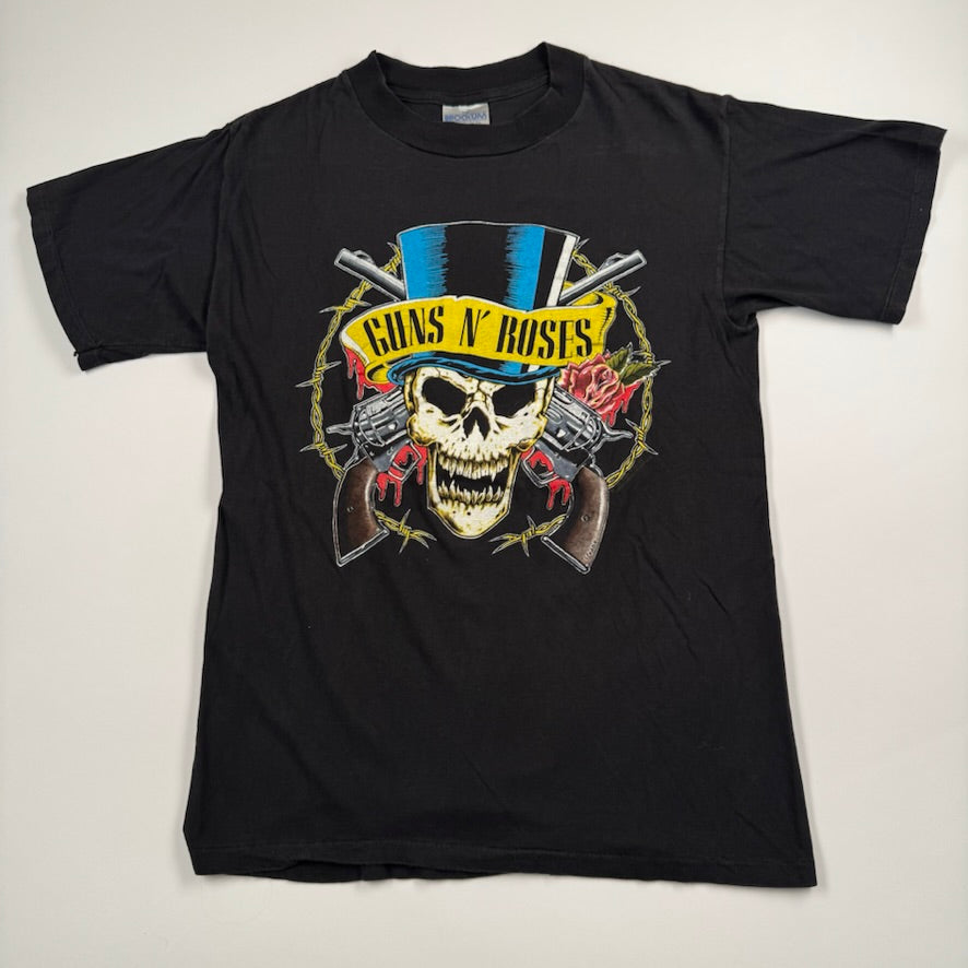 Vintage 1991 Guns N Roses Shirt Medium Here Today Gone To Hell