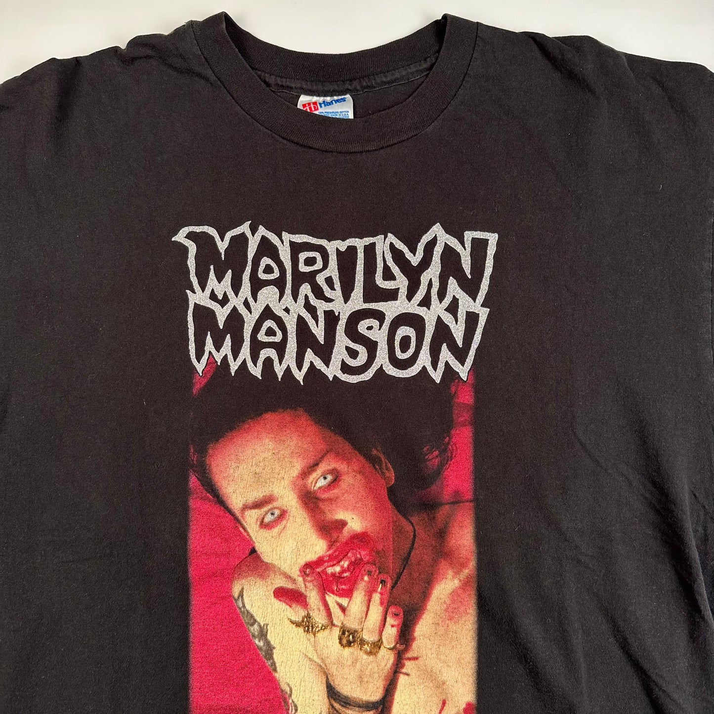 Vintage 1994 Marilyn Manson Shirt XL I Am The God Of