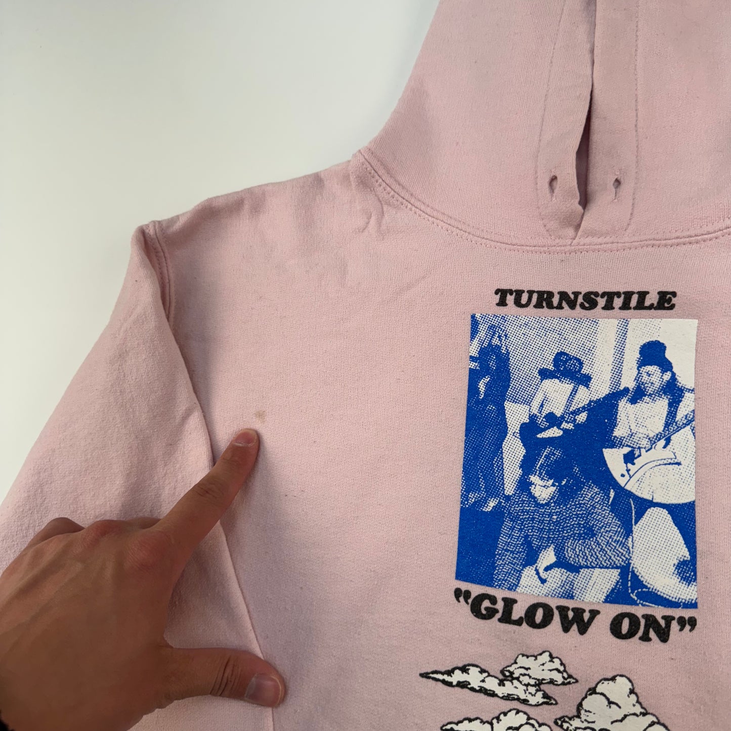 Turnstile Sweatshirt Small Glow On