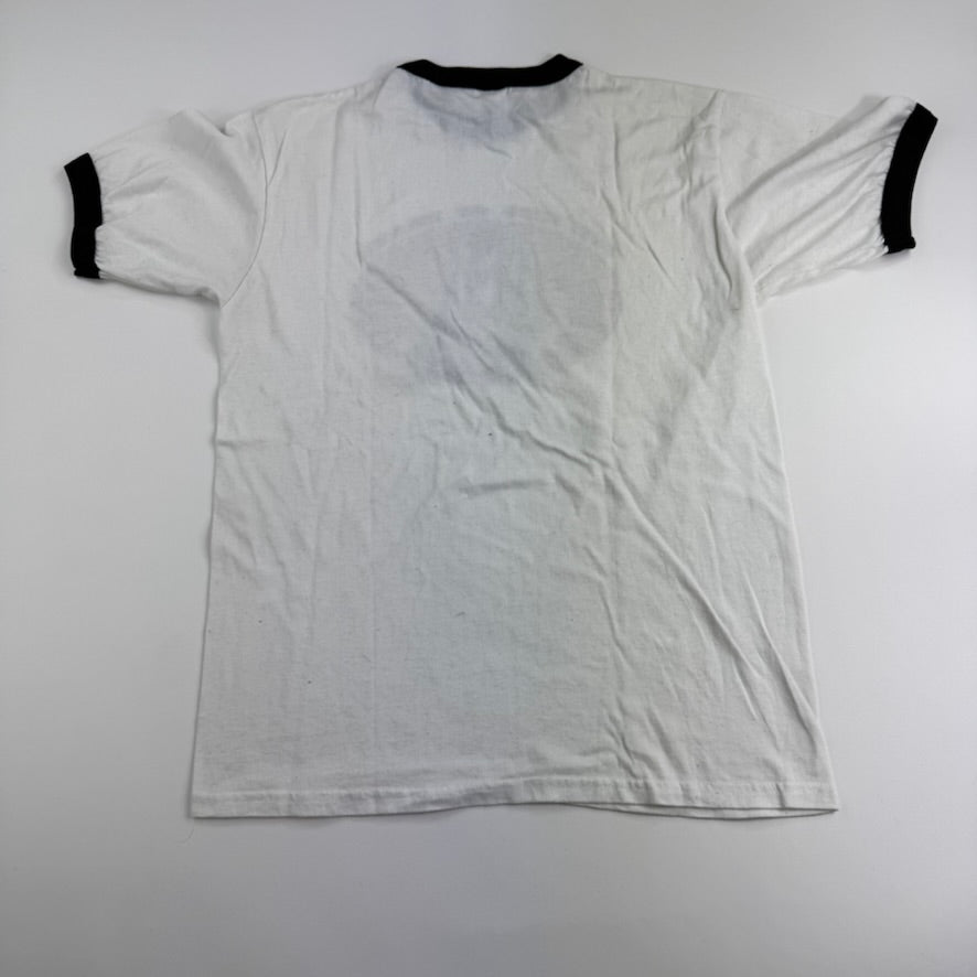 Vintage 90s The Kiss Of Death Ringer Shirt Medium