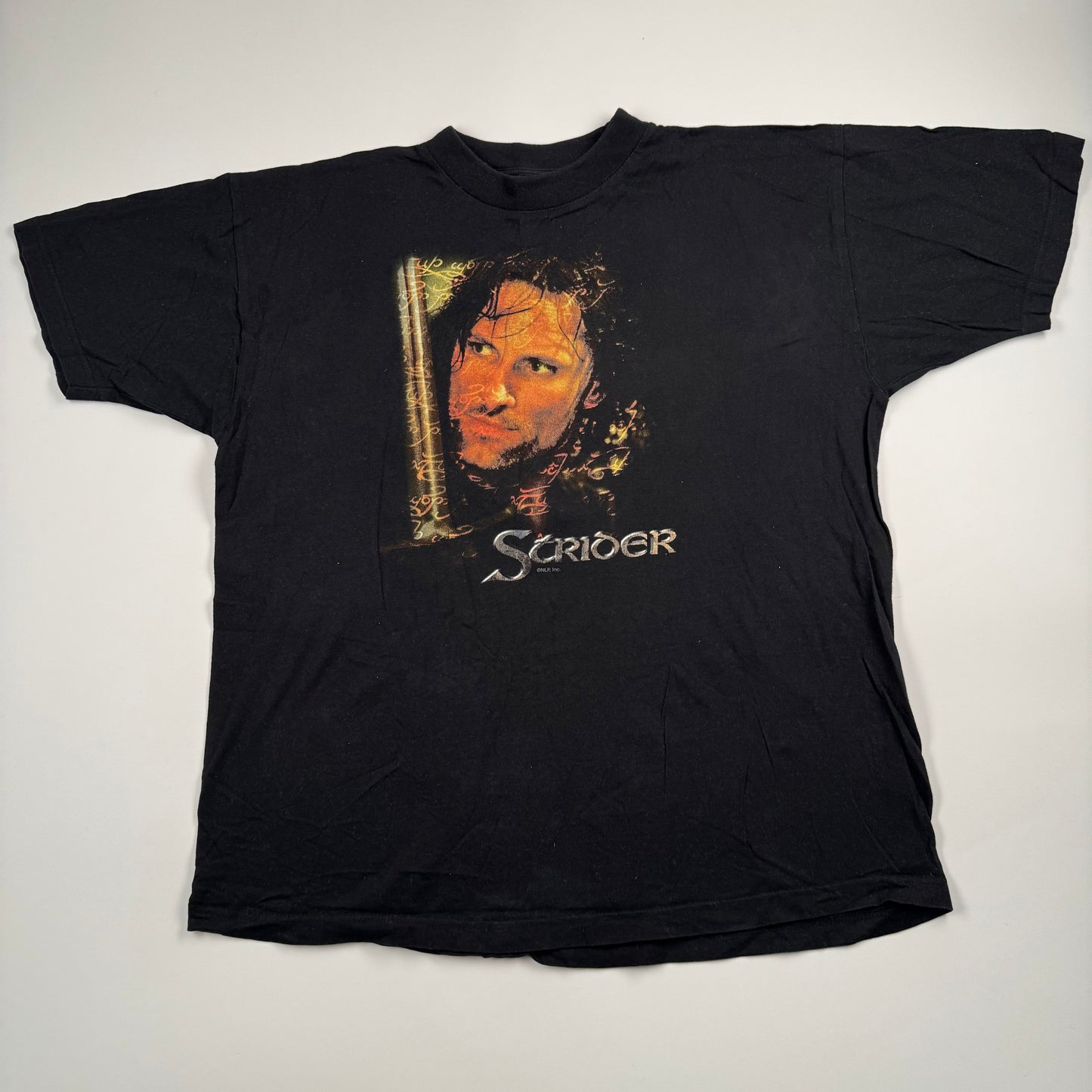 Vintage 2000s Strider Lord Of The Rings Shirt Large