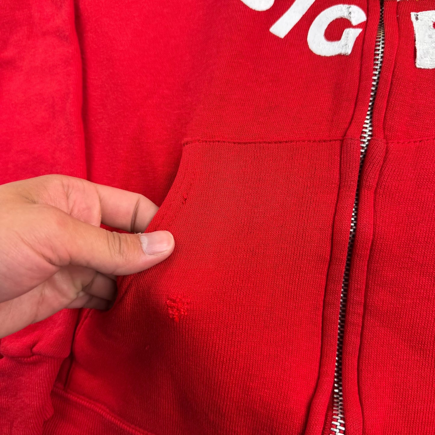 Big Boy Zip Up Sweatshirt XL
