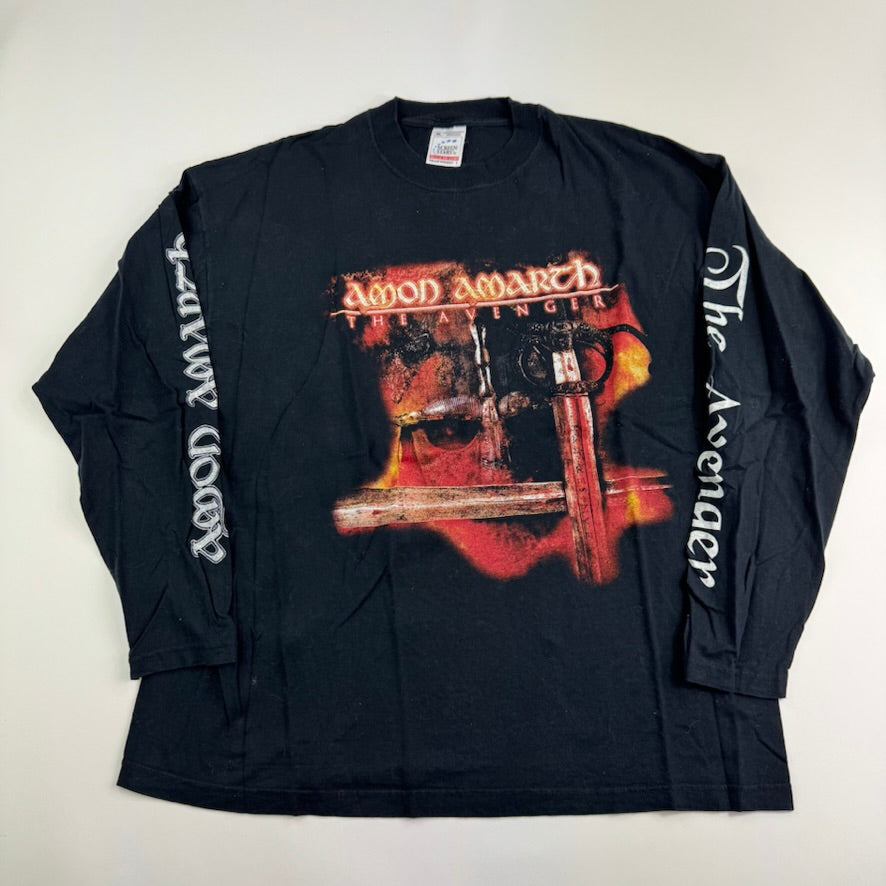 Vintage 1999 Amon Amarth Long Sleeve Shirt XL The Avenger