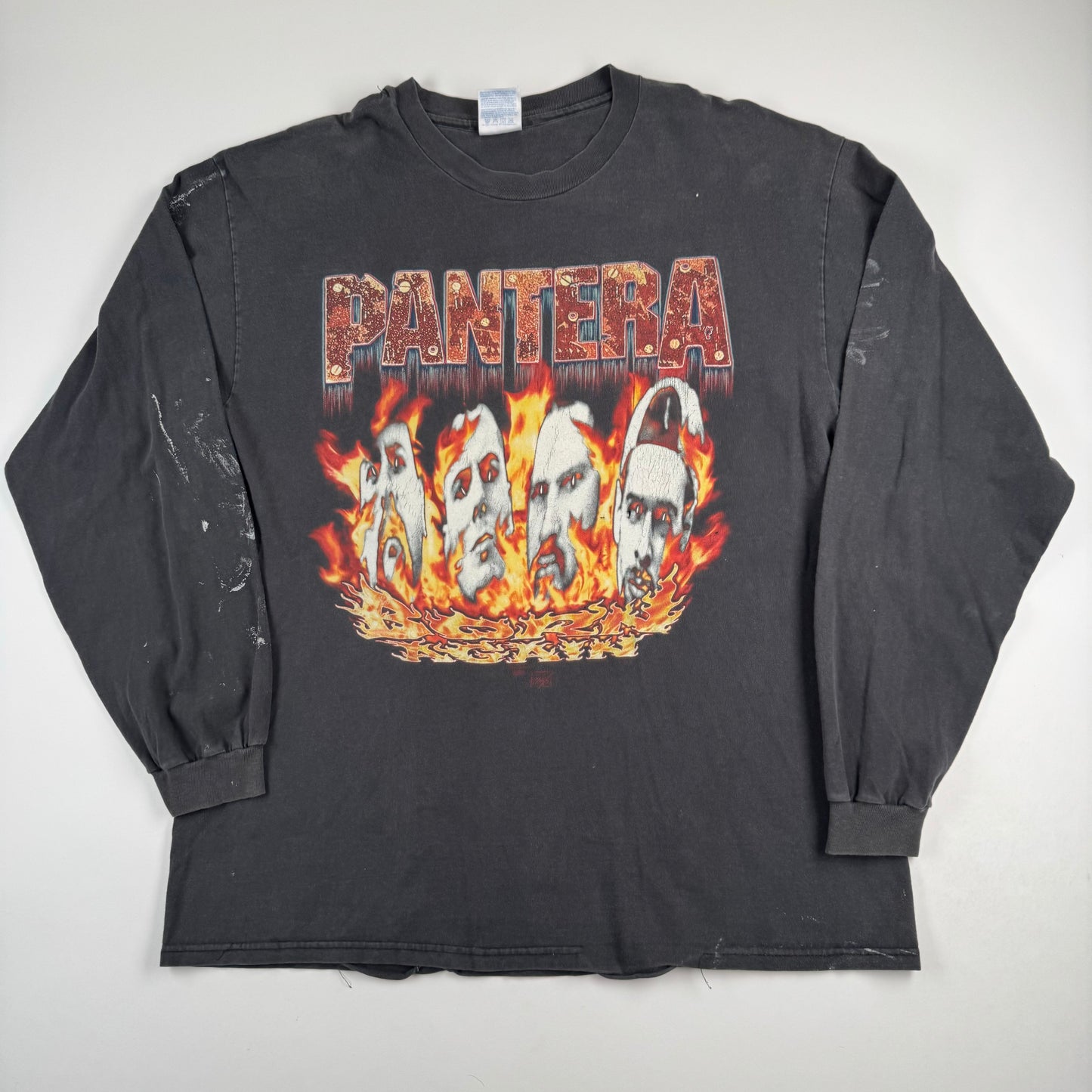 Vintage 90s Pantera Long Sleeve Shirt XL