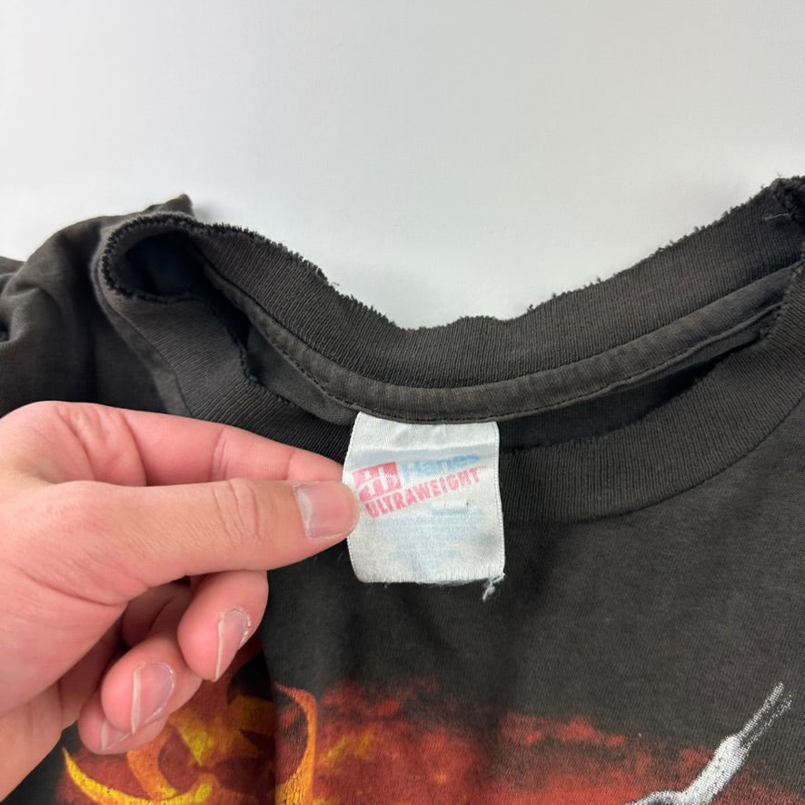 Vintage 1993 Biohazard Shirt Large Urban Discipline 