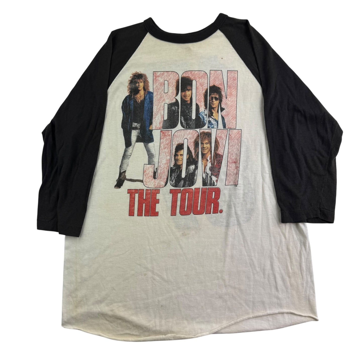 Vintage 1987 Bon Jovi Shirt XL The Tour