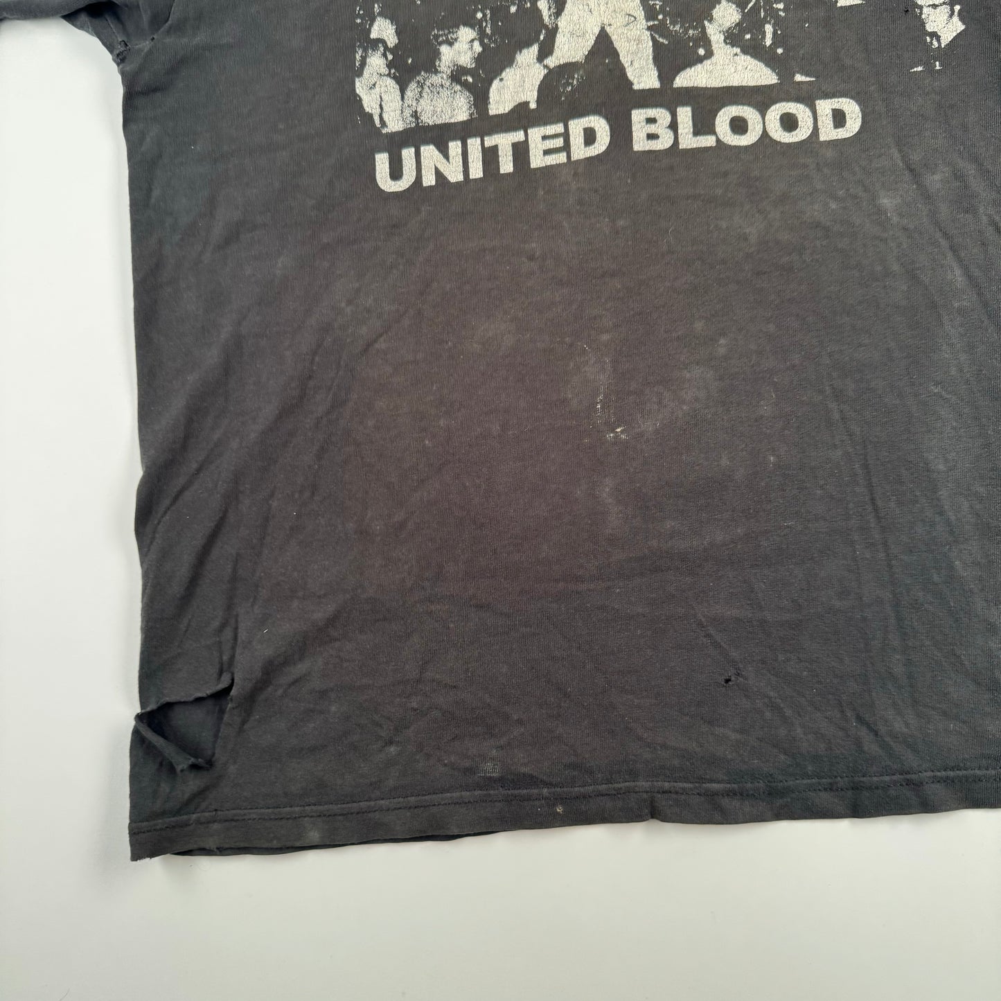 Vintage 90s Agnostic Front Shirt Large United Blood