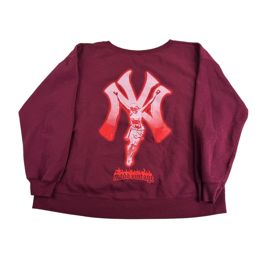 Cross Of Disbelief Crewneck Sweatshirt XL