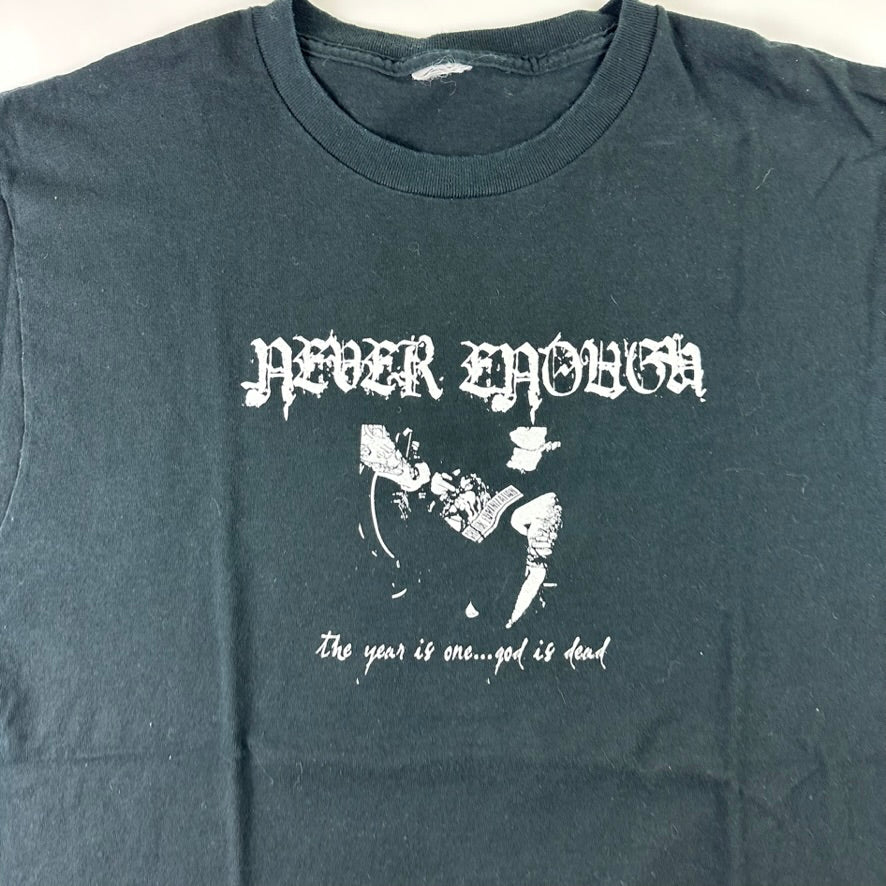 Vintage 2000s Never Enough Shirt Large