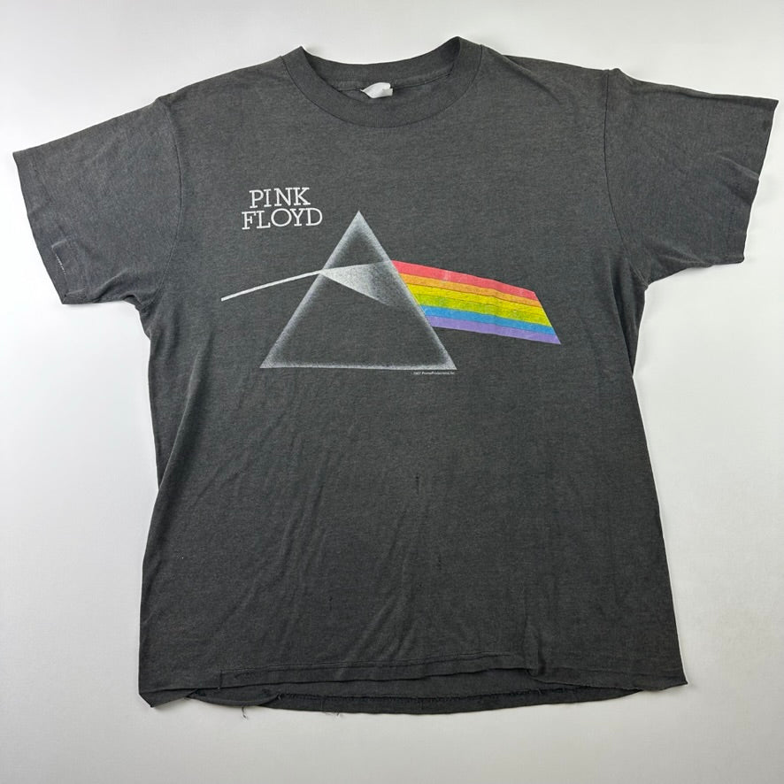 Vintage 1987 Pink Floyd Shirt Large Dark Side Of The Moon