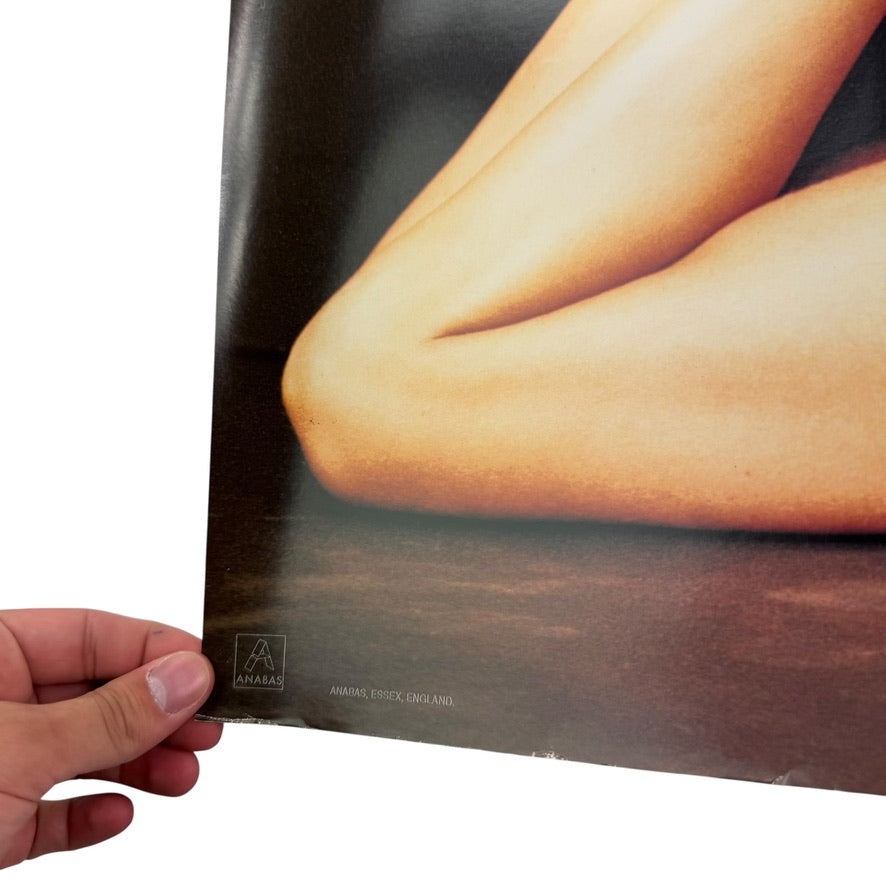 Vintage 90s Peta Poster I'd Rather Go Naked Than Wear Fur